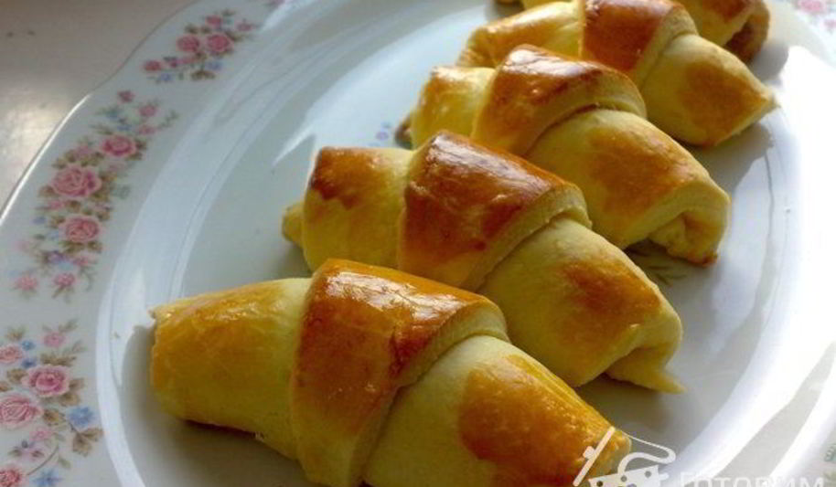 Рецепт круассанов нежных