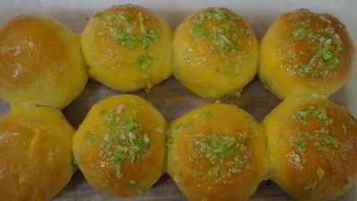 пампушки с чесноком