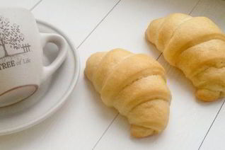 Постные круассаны
