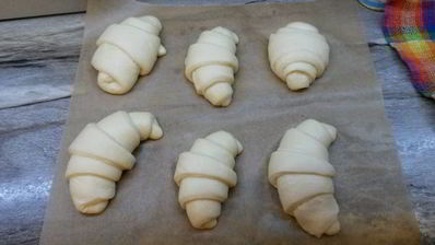 постные круассаны