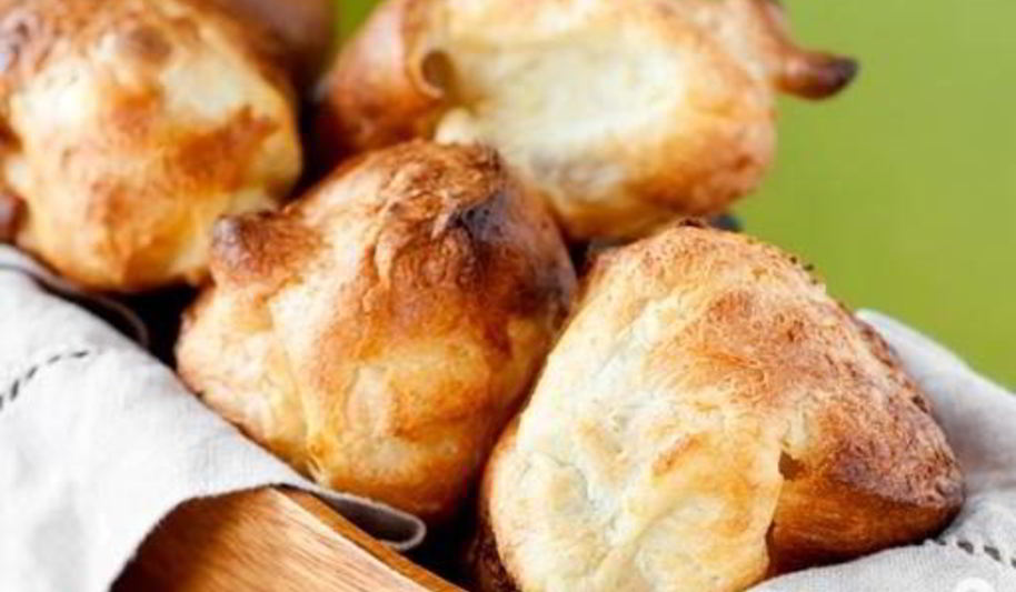 Рецепт пустых булочек поповеры