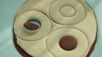 сдобные булочки с какао