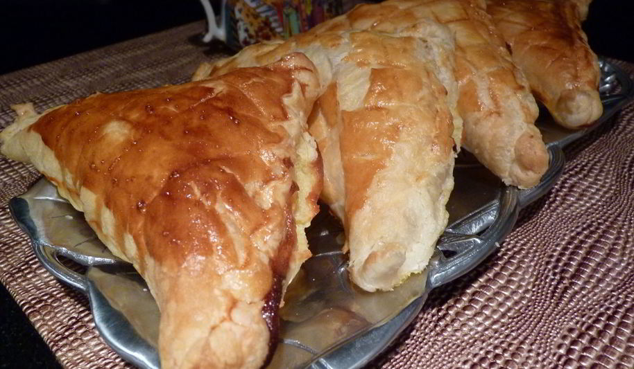 Рецепт слоеных булочек с миндальной начинкой