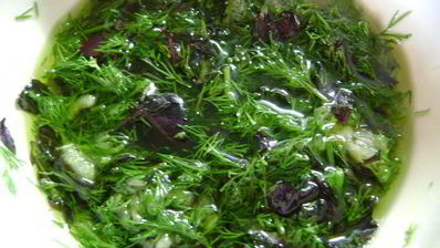 сырные булочки с зеленью