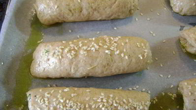 сырные булочки с зеленью