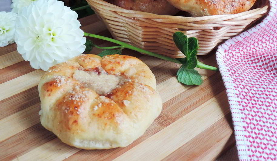 Рецепт творожных булочек осеннее чаепитие