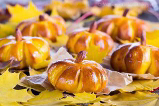 Тыквенные булочки