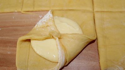 ватрушки австрийские topfengolatschen