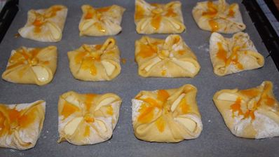 ватрушки австрийские topfengolatschen