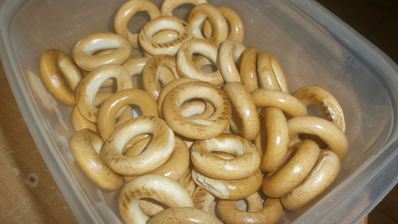 ватрушки из сушек с творогом