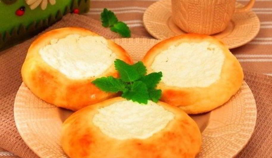 Рецепт ватрушек с ванильным творогом