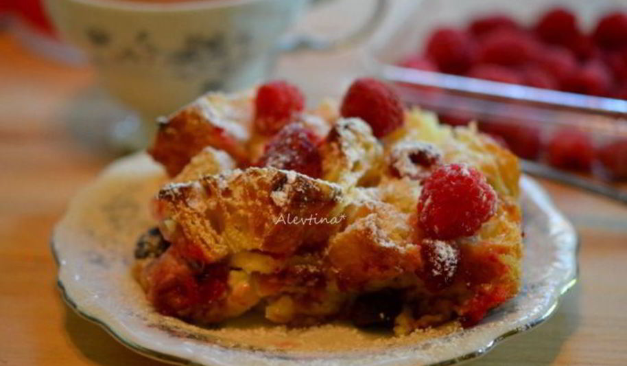 Рецепт завтрака с круассанами