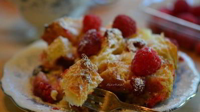 завтрак с круассанами