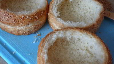 завтрак в булочке