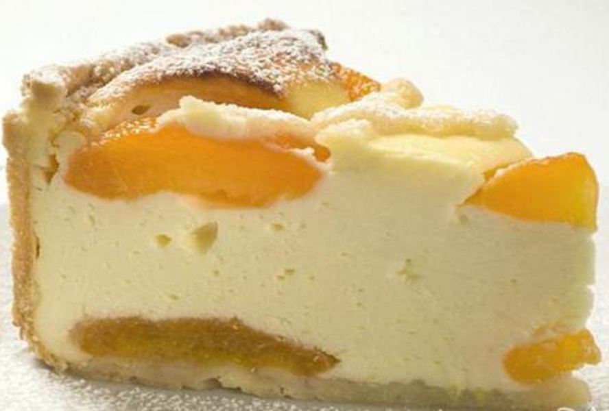 Абрикосовый чизкейк с творогом
