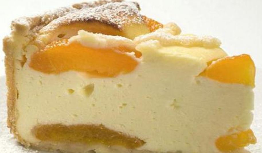 Рецепт абрикосового чизкейка с творогом