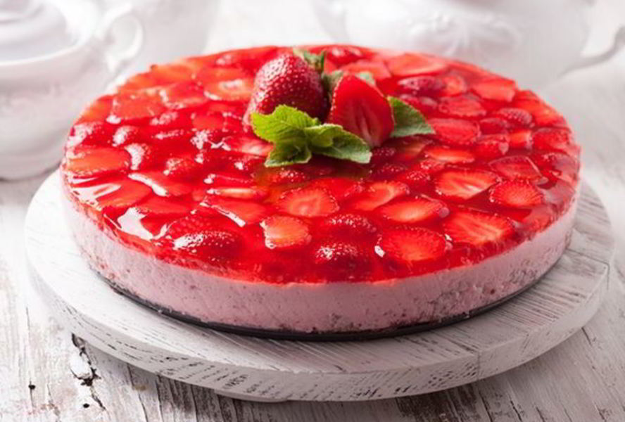 Чизкейк без выпечки с маскарпоне