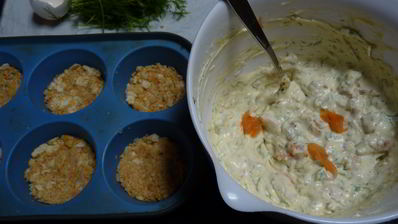 чизкейк из копченого лосося