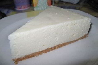 Чизкейк из печенья Юбилейное с творогом и йогуртом