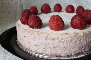 Чизкейк Клубника со сливками