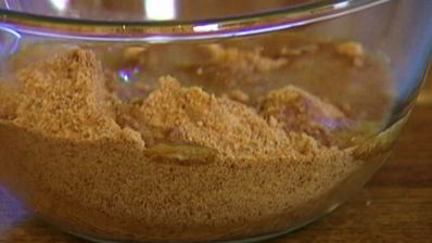 чизкейк с голубикой