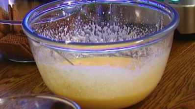 чизкейк с голубикой