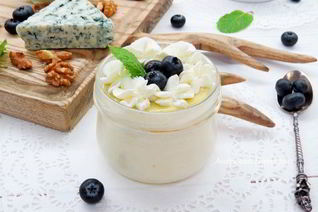 Чизкейк с голубым сыром