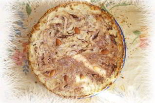 Чизкейк с миндалем