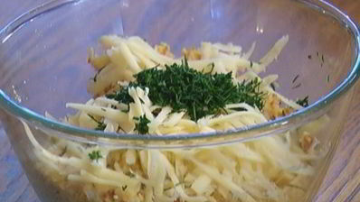 чизкейк с семгой и грюйером