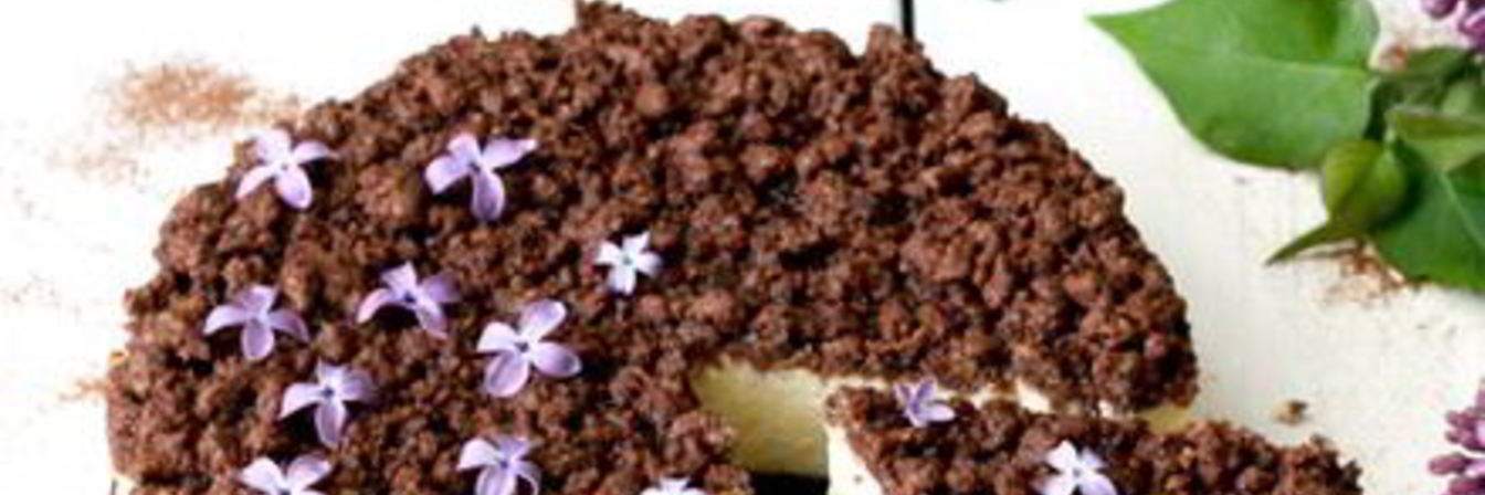 Чизкейк с шоколадной крошкой