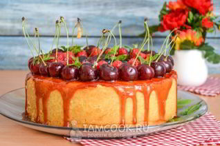 Чизкейк с вишней