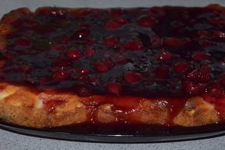 Чизкейк с вишневым желе