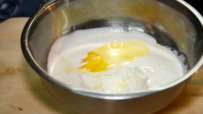 чизкейк в чашке