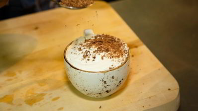 чизкейк в чашке