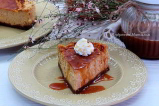 Карамельно-тыквенный чизкейк