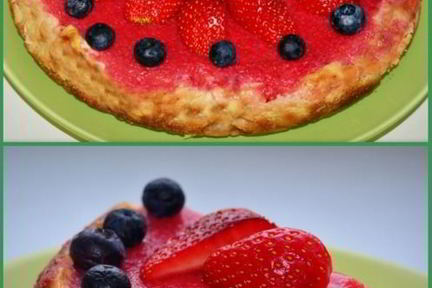 Клубничный чизкейк в мультиварке