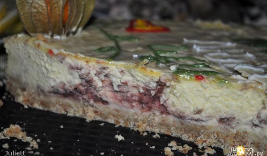 Рецепт клубничного чизкейка