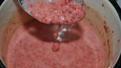 клубничный чизкейк