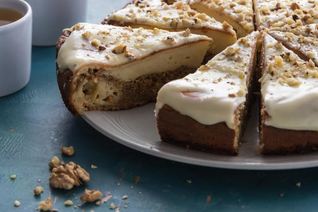 Морковный чизкейк