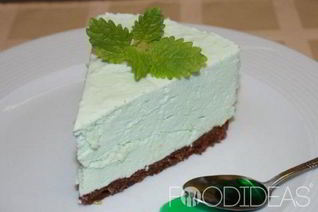 Мятный чизкейк
