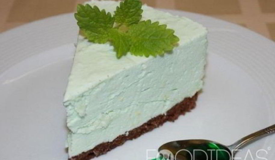 Рецепт мятного чизкейка