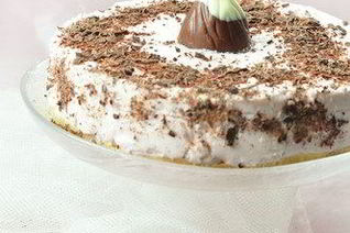 Новогодний чизкейк с ликером Бейлис и шоколадной крошкой