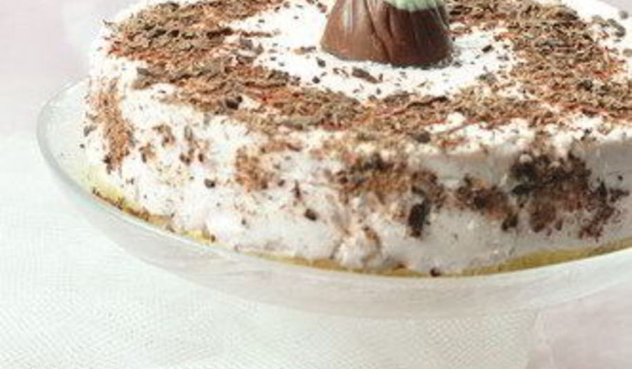 Рецепт новогоднего чизкейка с ликером бейлис и шоколадной крошкой