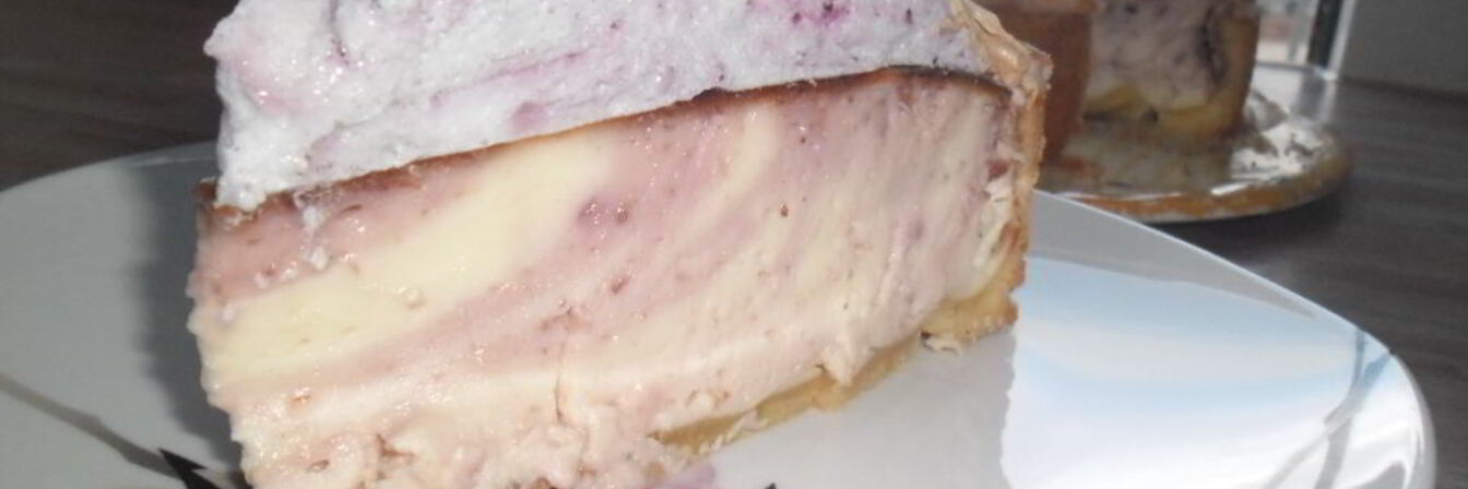 Полосатый чизкейк