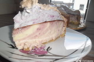 Полосатый чизкейк