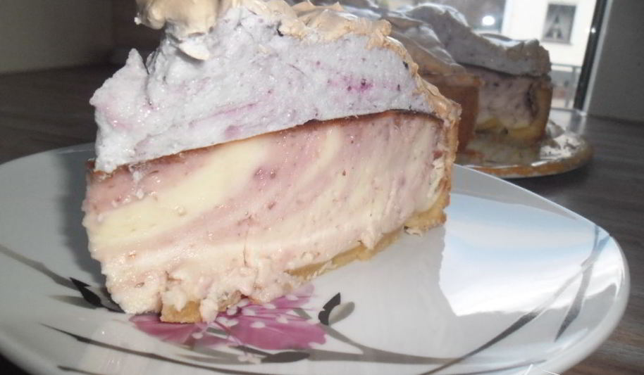 Рецепт полосатого чизкейка