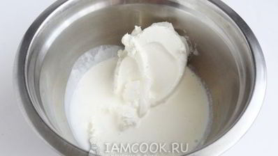 порционный ванильный чизкейк