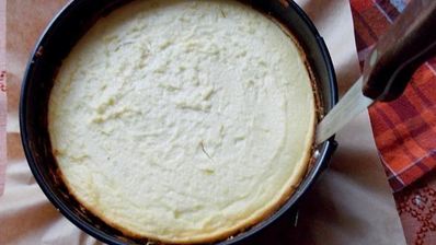 псевдочизкейк с лаймом и мандаринами