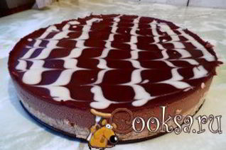 Шоколадный чизкейк без выпечки