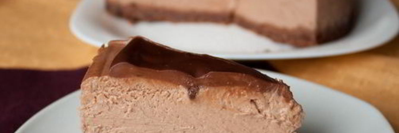 Тройной шоколадный чизкейк